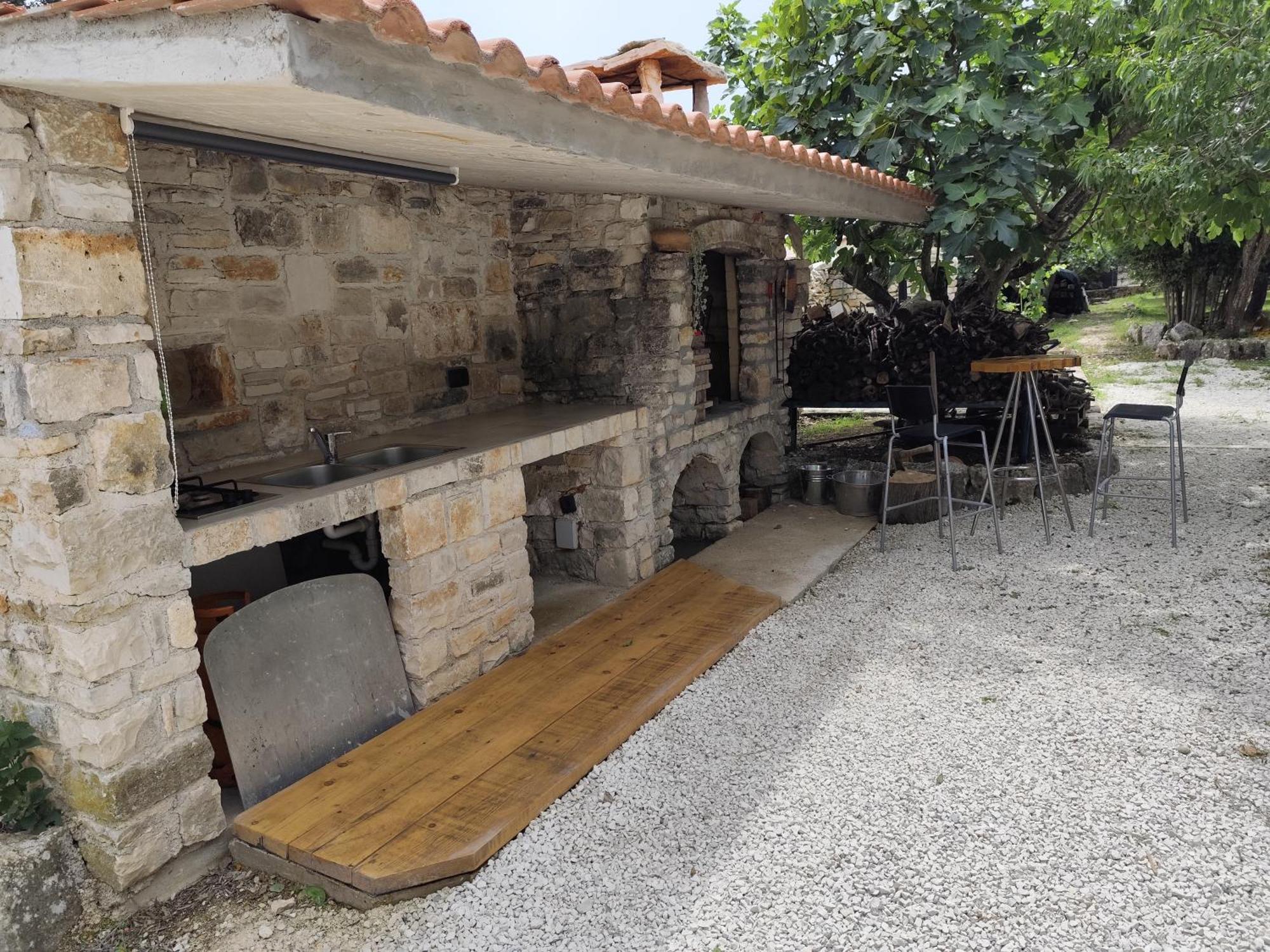 Ferienwohnung Marti'S House In The Olive Grove Fažana Exterior foto